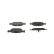 Brake Pad Set, disc brake BP508 Bosch, Thumbnail 3