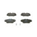 Brake Pad Set, disc brake BP509 Bosch