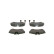 Brake Pad Set, disc brake BP511 Bosch, Thumbnail 3