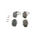 Brake Pad Set, disc brake BP512 Bosch, Thumbnail 2