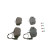 Brake Pad Set, disc brake BP512 Bosch, Thumbnail 4