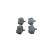 Brake Pad Set, disc brake BP513 Bosch, Thumbnail 5
