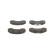 Brake Pad Set, disc brake BP516 Bosch, Thumbnail 3