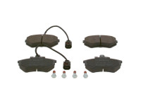 Brake Pad Set, disc brake BP517 Bosch