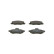 Brake Pad Set, disc brake BP518 Bosch