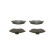 Brake Pad Set, disc brake BP518 Bosch, Thumbnail 3