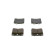 Brake Pad Set, disc brake BP523 Bosch, Thumbnail 3