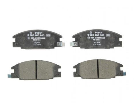 Brake Pad Set, disc brake BP529 Bosch