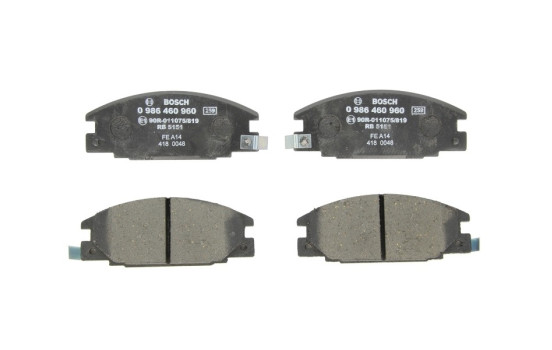 Brake Pad Set, disc brake BP529 Bosch