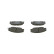 Brake Pad Set, disc brake BP529 Bosch, Thumbnail 4