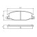 Brake Pad Set, disc brake BP529 Bosch, Thumbnail 6