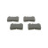 Brake Pad Set, disc brake BP535 Bosch, Thumbnail 4