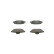 Brake Pad Set, disc brake BP537 Bosch, Thumbnail 3