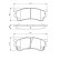 Brake Pad Set, disc brake BP544 Bosch, Thumbnail 6