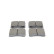 Brake Pad Set, disc brake BP545 Bosch, Thumbnail 5