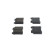 Brake Pad Set, disc brake BP545 Bosch, Thumbnail 3