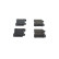 Brake Pad Set, disc brake BP545 Bosch, Thumbnail 5
