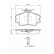 Brake Pad Set, disc brake BP546 Bosch, Thumbnail 6