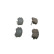 Brake Pad Set, disc brake BP547 Bosch, Thumbnail 2