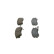 Brake Pad Set, disc brake BP547 Bosch, Thumbnail 4