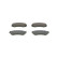 Brake Pad Set, disc brake BP550 Bosch