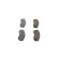 Brake Pad Set, disc brake BP550 Bosch, Thumbnail 2