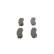 Brake Pad Set, disc brake BP550 Bosch, Thumbnail 4