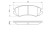 Brake Pad Set, disc brake BP550 Bosch, Thumbnail 6