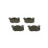 Brake Pad Set, disc brake BP552 Bosch