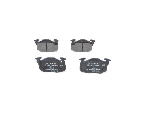 Brake Pad Set, disc brake BP552 Bosch, Image 6