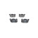 Brake Pad Set, disc brake BP552 Bosch, Thumbnail 6