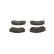 Brake Pad Set, disc brake BP553 Bosch, Thumbnail 3