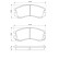 Brake Pad Set, disc brake BP553 Bosch, Thumbnail 6