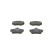 Brake Pad Set, disc brake BP557 Bosch