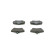 Brake Pad Set, disc brake BP557 Bosch, Thumbnail 3