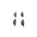 Brake Pad Set, disc brake BP562 Bosch, Thumbnail 2