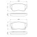 Brake Pad Set, disc brake BP563 Bosch, Thumbnail 6