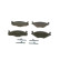 Brake Pad Set, disc brake BP567 Bosch