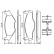 Brake Pad Set, disc brake BP567 Bosch, Thumbnail 5