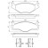 Brake Pad Set, disc brake BP567 Bosch, Thumbnail 6