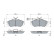 Brake Pad Set, disc brake BP569 Bosch
