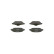 Brake Pad Set, disc brake BP571 Bosch, Thumbnail 3