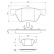 Brake Pad Set, disc brake BP580 Bosch, Thumbnail 6