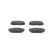 Brake Pad Set, disc brake BP583 Bosch