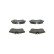 Brake Pad Set, disc brake BP596 Bosch, Thumbnail 3