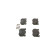 Brake Pad Set, disc brake BP598 Bosch, Thumbnail 2