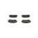 Brake Pad Set, disc brake BP601 Bosch, Thumbnail 3