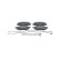 Brake Pad Set, disc brake BP608 Bosch, Thumbnail 2
