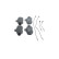 Brake Pad Set, disc brake BP608 Bosch, Thumbnail 3