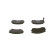 Brake Pad Set, disc brake BP610 Bosch, Thumbnail 3